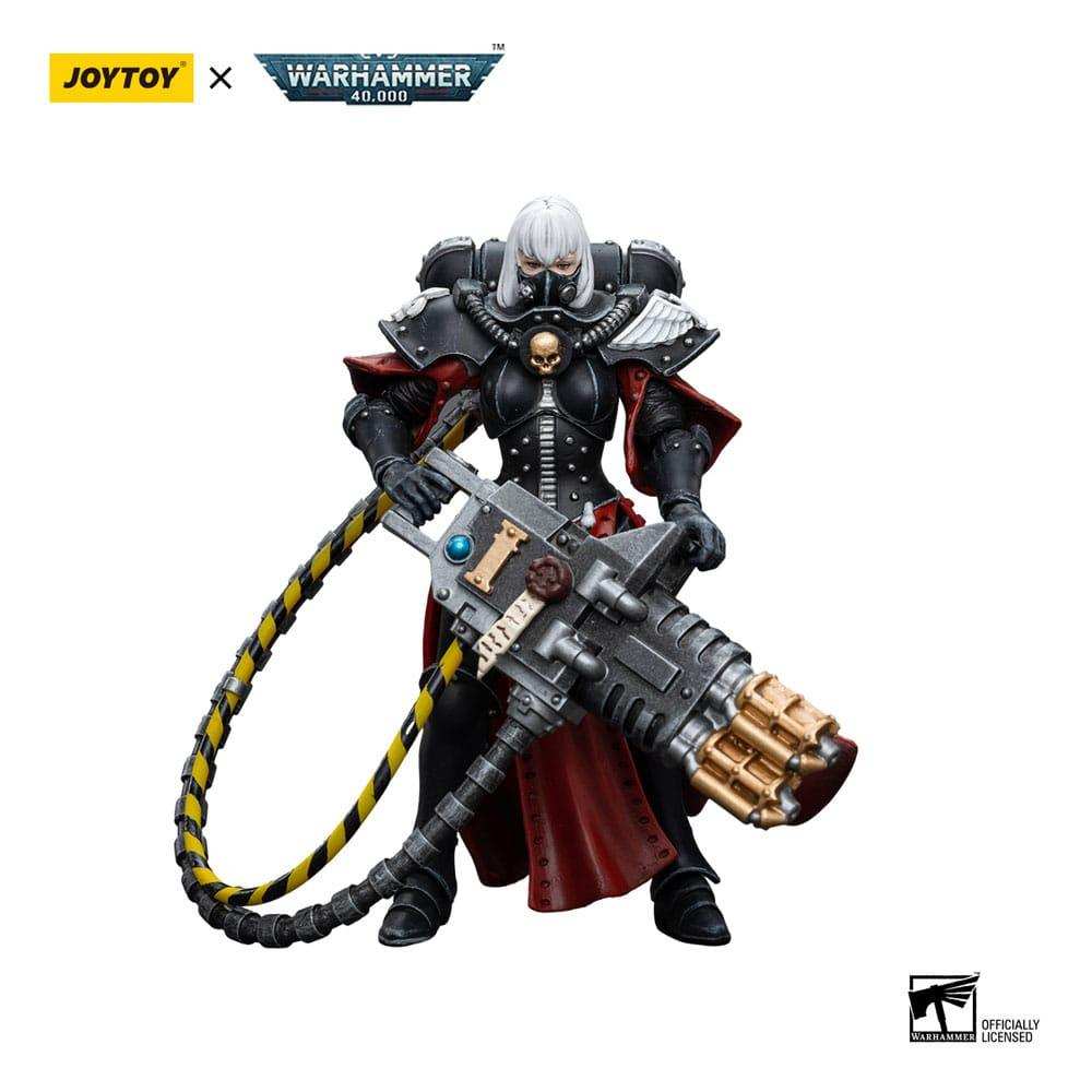 Warhammer 40k Actionfigur 1/18 Adepta Sororitas Retributor with Heavy Flamer 12 cm - Smalltinytoystore