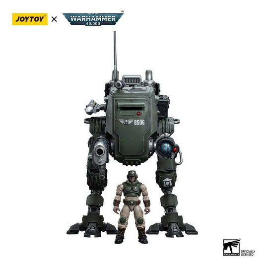 Warhammer 40k Actionfigur 1/18 Astra Militarum Cadian Armoured Sentinel 12 cm - Smalltinytoystore