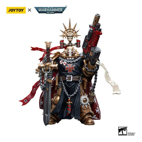 Warhammer 40k Actionfigur 1/18 Black Templars High Marshal Helbrecht 12 cm - Smalltinytoystore