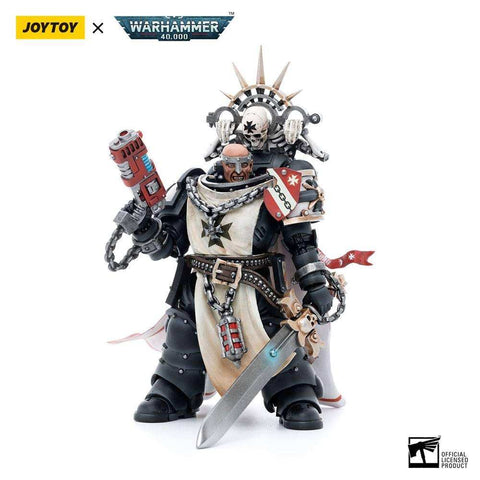 Warhammer 40k Actionfigur 1/18 Black Templars Marshal Baldeckrath 12 cm - Smalltinytoystore