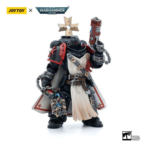 Warhammer 40k Actionfigur 1/18 Black Templars Sword Brethren Brother Dragen 12 cm - Smalltinytoystore