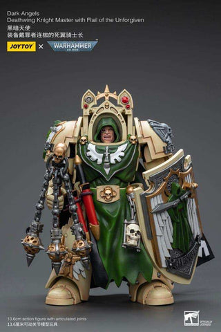 Warhammer 40k Actionfigur 1/18 Dark Angels Deathwing Knight Master with Flail of the Unforgiven 12 cm - Smalltinytoystore