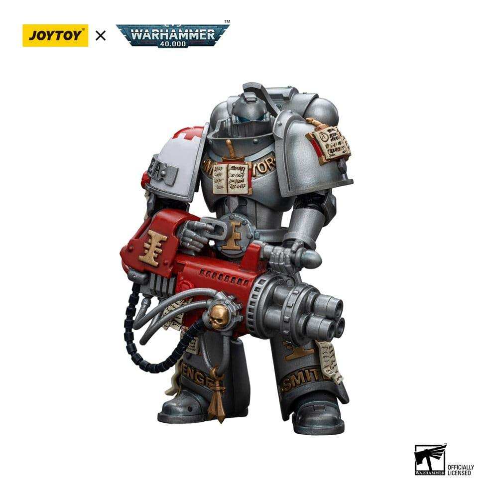 Warhammer 40k Actionfigur 1/18 Grey Knights Strike Squad Grey Knight with Psilencer 12 cm - Smalltinytoystore