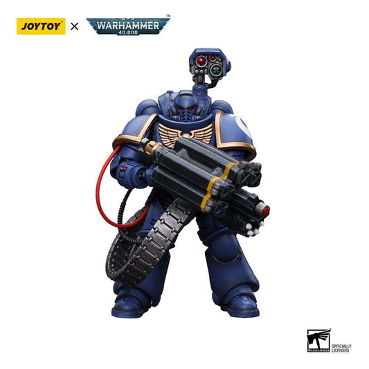 Warhammer 40k Actionfigur 1/18 Ultramarines Desolation Marine with Castellan Launcher (Superfrag) 12 cm - Smalltinytoystore