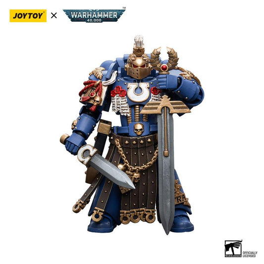Warhammer 40k Actionfigur 1/18 Ultramarines Honour Guard Chapter Champion 12 cm - Smalltinytoystore