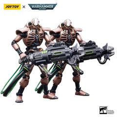 Warhammer 40k Actionfigur 2er-Pack 1/18 Necrons Szarekhan Dynasty Immortal with Tesla Carbine 11 cm - Smalltinytoystore