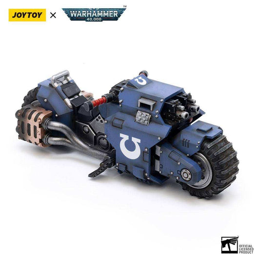 Warhammer 40k Fahrzeug 1/18 Ultramarines Outrider Bike 22 cm - Smalltinytoystore