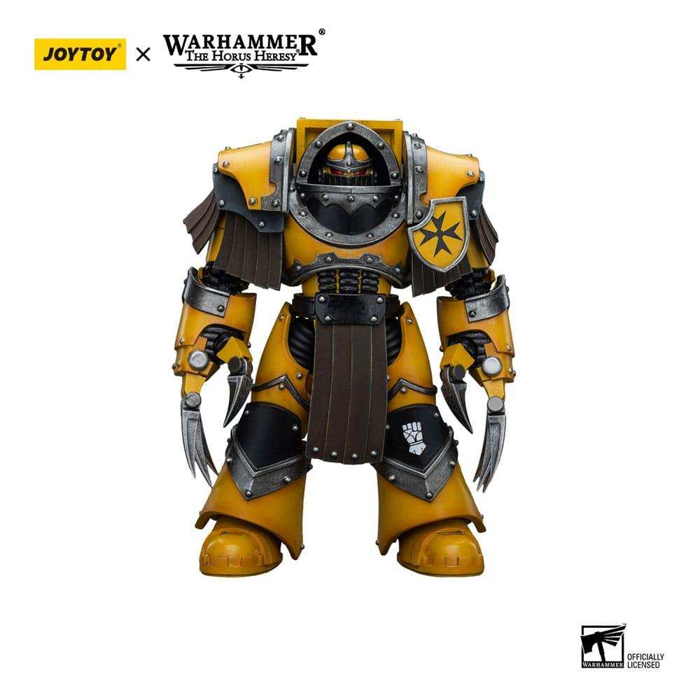 Warhammer The Horus Heresy Actionfigur 1/18 Imperial Fists Legion Cataphractii Terminator Squad Legion Cataphractii with Lightning Claws 12 cm - Smalltinytoystore