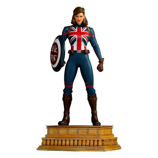 What If...? Art Scale Statue 1/10 Captain Carter 24 cm - Smalltinytoystore