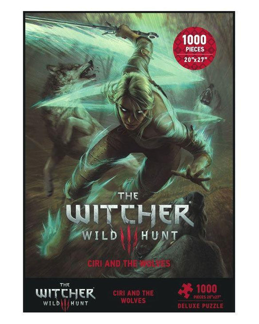 Witcher 3 Wild Hunt Puzzle Ciri und die Wölfe - Smalltinytoystore