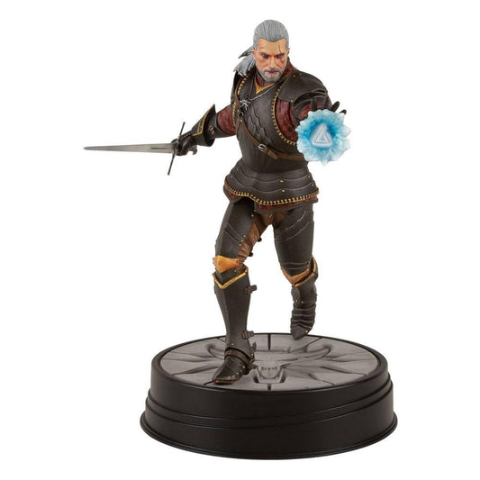 Witcher 3 Wild Hunt PVC Statue Geralt Toussaint Tourney Armor 20 cm - Smalltinytoystore