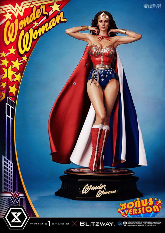 Wonder Woman 1975 Statue 1/3 Wonder Woman (Lynda Carter) Bonus Version 69 cm - Smalltinytoystore