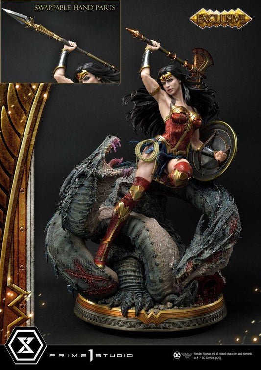 Wonder Woman Statuen 1/3 Wonder Woman vs. Hydra Regular & Exclusive Bonus Version Sortiment (3) - Smalltinytoystore