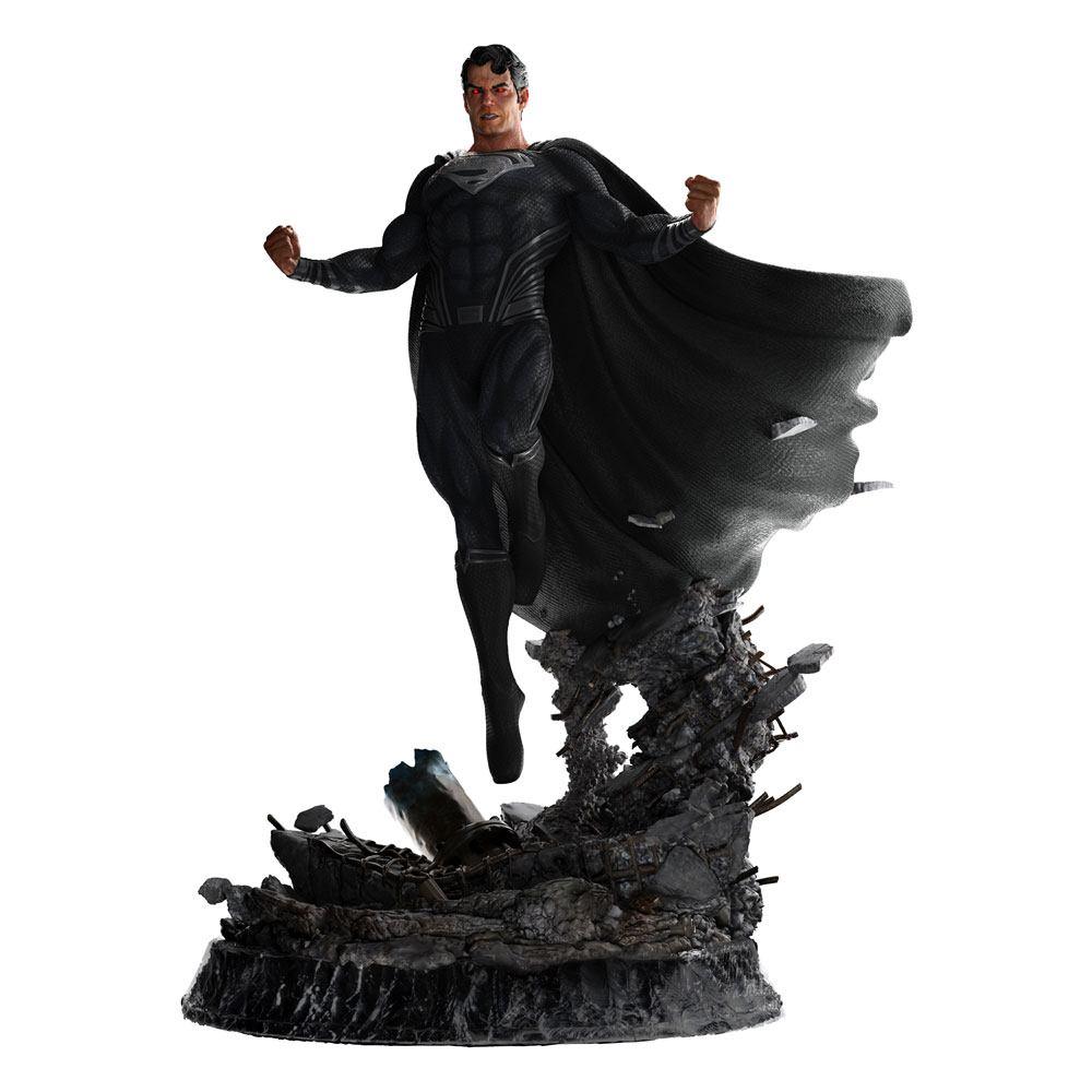 Zack Snyder's Justice League Statue 1/4 Superman Black Suit 65 cm - Smalltinytoystore