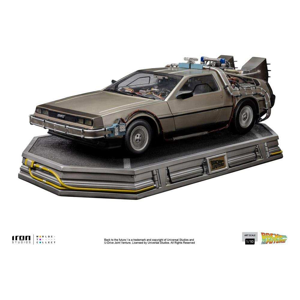 Zurück in die Zukunft Art Scale Statue 1/10 DeLorean 23 cm - Smalltinytoystore